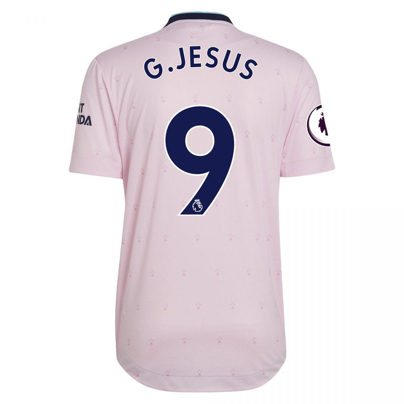 Camiseta auténtica del Arsenal 22/23 de Gabriel Jesus III Tercera equipación - Adidas