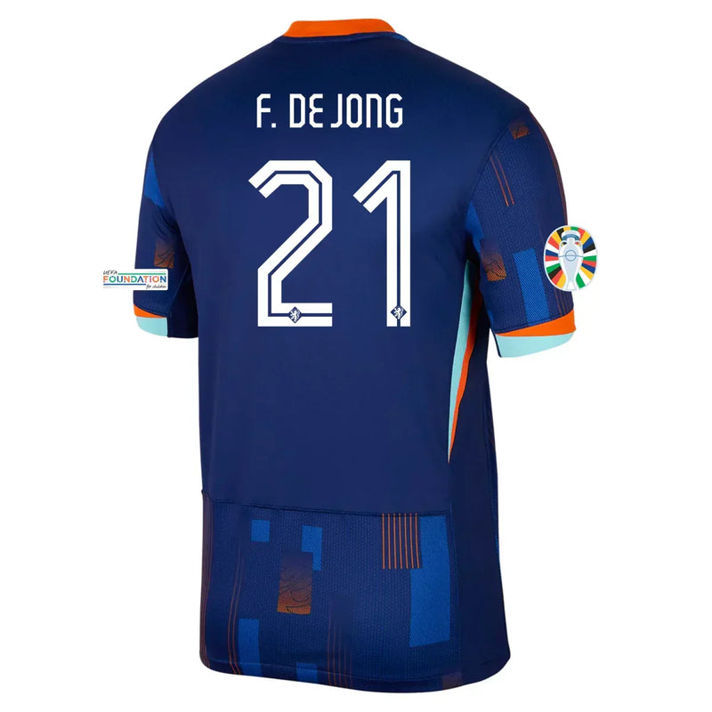 Frenkie de Jong Netherlands 24/25 II Away Jersey - Nike